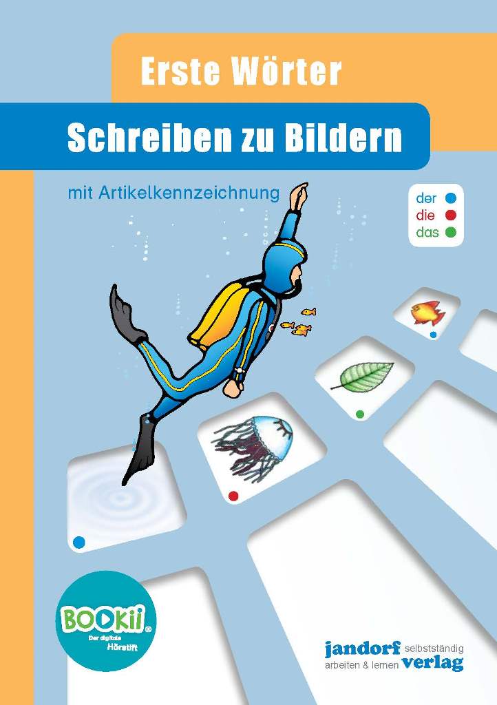 1222-BOOKii-Cover Schreiben zu Bildern - DaZ BOOKii