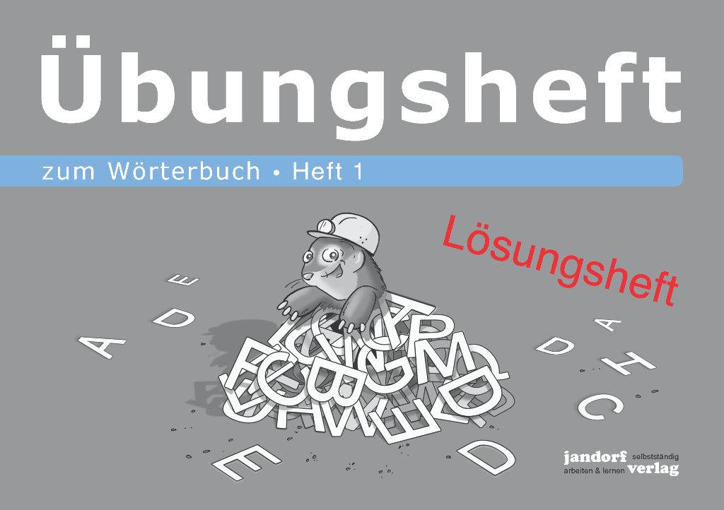 Wörterbuchübungsheft 1 (Lösungsheft)