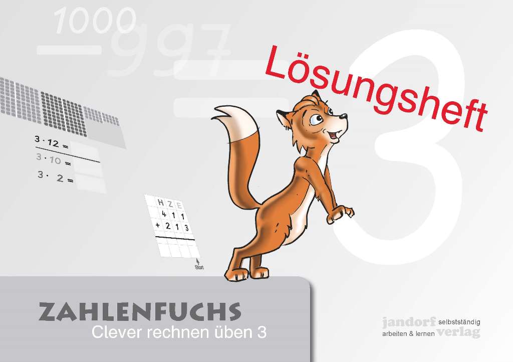 Zahlenfuchs 3 (Lösungsheft)