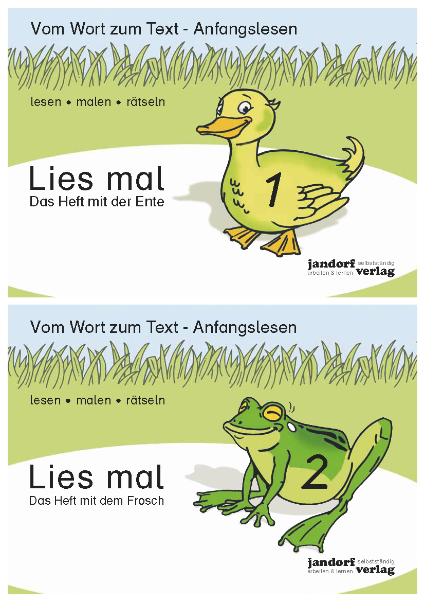 Lies mal - Hefte 1 und 2 (Paket)